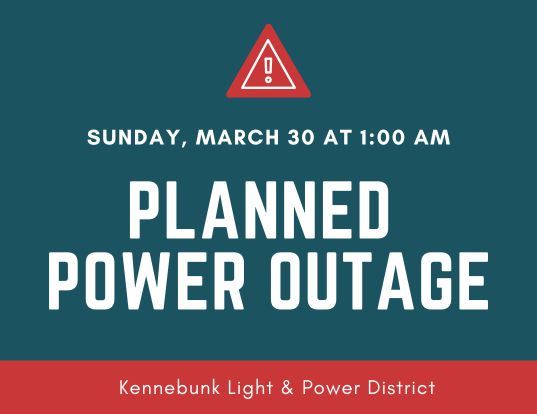 Power Outage Alert Newsflash