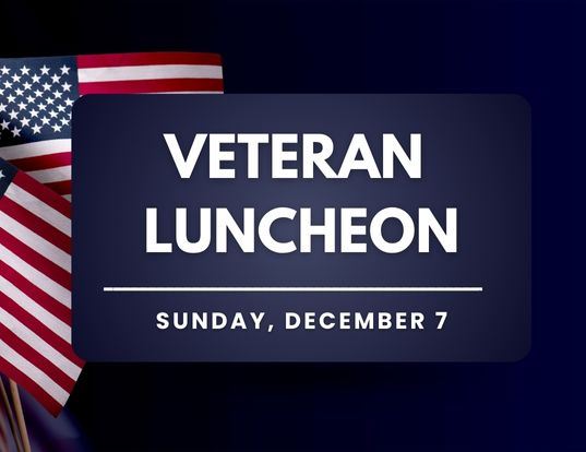 Veteran Luncheon Newsflash